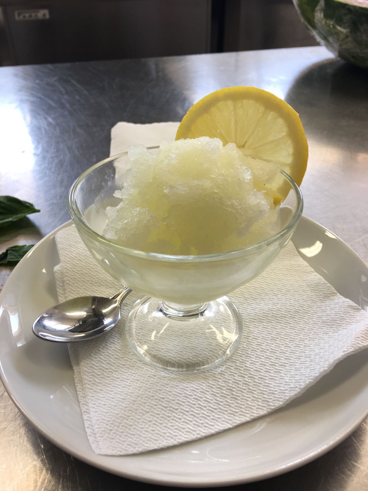 Sorbetto al limone