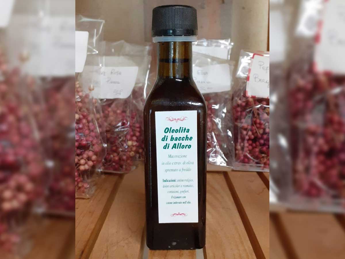 oleolita di bacche di alloro